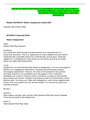 SOCW 6101 WEEK 8 AND WEEK 9 ASSIGNMENT QUESTIONS AND CORRECT VERIFIED ANSWERS LATEST 2023 (ALL IN O
