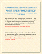 2025/2026 MED SURGE GI EXAM / NEWEST ATI MED SURGE GI ACTUAL EXAM COMPLETE ACCURATE EXAM