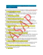 RN ATI Capstone proctored comprehensive assessment with questions and answers latest update