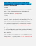 NURS 6630-Final-Exam Latest update -100% correct (Q & As) GRADED A+ Walden-University