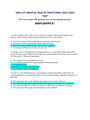 NGN ATI MENTAL HEALTH PROCTORED 2023-2024 TEST  (This test contains 180 questions and correct, deta