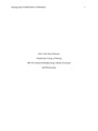 NR 526 Advanced Pathophysiology, Health Assessment, And Pharmacology For Nurse Educators