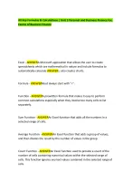 All Key Formulas & Calculations | Unit 3 Personal and Business Finance
