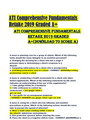 Retake 2019 Graded A+ ATI COMPREHENSIVE FUNDAMENTALS RETAKE 2019 GRADED A+(DOWNLOAD TO SCORE A)