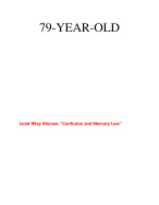 79 YEAR OLD Janet Riley iHuman Confusion and Memory Loss-Latest 2024-2025
