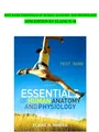 Test Bank for Essentials of Human Anatomy & Physiology 10th Edition by Elaine N. Marieb | Complete