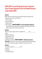 IICRC FSRT Fire and Smoke Restoration Technician Exam Practice ...