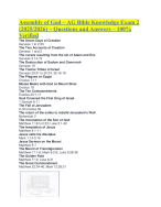 Assembly of God – AG Bible Knowledge Exam 2 2025 2026– Questions and Answers –100- Verified