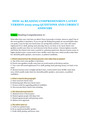HESI A2 READING COMPREHENSION LATEST VERSION 2023-2024 QUESTIONS AND CORRECT ANSWERS