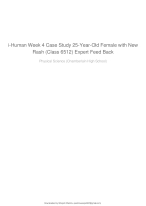 i-Human Week 4 Case Study 25-Year-Old Female with New Rash (Class 6512) Expert Feed Back