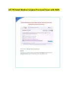 ATI PN Adult Medical Surgical (Med Surg) Proctored Exam with NGN 100 Questions and Answers