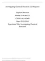 Investigating Chemical Reactions Lab Report 8.docx