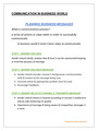 How to communicate in buisness world; Grounded Information
