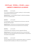 COUN 506 - WEEK 2 - EXAM 1_2020 – LIBERTY CHRISTIAN ACADEMY