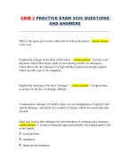 CAIB 3 Practice Exam 2026 – Questions and Answers | Canadian Insurance Institute | Complete Exam