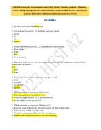 HESI A2 Entrance Exam: Comprehensive Assessment for Nursing Admission 2025