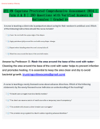 ATI RN Capstone Proctored Comprehensive Assessment Final Exam 2025