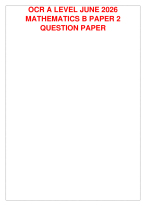 A LEVEL MATHEMATICS B MEI (H640/02) — PURE MATHEMATICS AND STATISTICS — JUNE 2025 PAPER 2