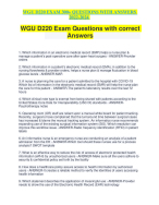 WGU D220 EXAM 300+ QUESTIONS WITH ANSWERS  2022-2024 WGU D220 Exam Questions with correct Answers