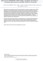 AQA A-level CHEMISStuvia.comTtuvRia.cYom 7- The4he0MMarketplace a5rk/et1placPe ttooaBBuy peandrd Se