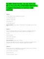 NCSBN TEST BANK - for the NCLEXRN & NCLEX-PN, UPDATED EDITION