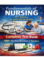 Fundamentals of Nursing, 10th Edition (Potter & Perry) – Complete Exam Prep