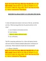 HESI Mental Health RN Questions and Answers TestBank Bundle