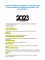 602 Week 4  Exam(69Q&A) / Chamberlain College  of Nursing NR602 Week 4 Midterm Exam (NEWEST,