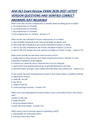 AHA BLS American Heart Association (AHA) Basic Life Support (BLS) Exam ...