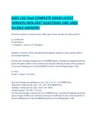 EGEE 102 Final COMPLETE EXAM LATEST VERSION 2026-2027 QUESTIONS AND 100 ...