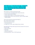 MIST 4630 course - University of Georgia - “Developing Secure Applications in the Cloud