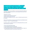 N232 Nursing Fundamentals Exam 2 – Methodist College, Sara Phillips EXAM LATEST VERSION 2026-2027