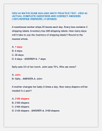 HESI A2 MATHS EXAM 2024-2025 |MATH PRACTICE TEST –HESI A2