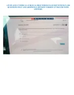 2025 ATI RN Medical Surgical (Med-Surg) 2023 Retake  Exam with NGN 100 Questions and Answers.