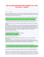 Exact HESI Exit Exam Approved 2026 Version – Real Screenshot Questions with Verified Answers | HESI...