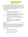 MN551 UNIT 1 EXAM / MN 551 UNIT 1 EXAM (LATEST-2024): KAPLAN UNIVERSITY
