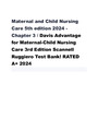 Maternal and Child Nursing Care 5th edition 2024 - Chapter 3 / Davis Advantage for Maternal-Child N