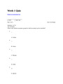 Anatomy scin 132 Quiz 1