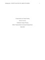 NR 501 Concept Analysis Paper graded A