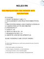HESI A2 NCLEX RN QUESTIONS AND ANSWERS WITH EXPLANATIONS graded A