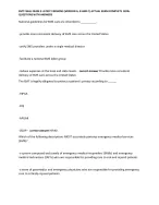 EMT FINAL EXAM 3 LATEST VERSIONS (VERSION A, B AND C) ACTUAL EXAM COMPLETE 1200+ QUESTIONS WIT..