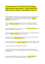 FCLE Practice Exam | Fcle Study Set Civic Literacy Exam Questions And ...