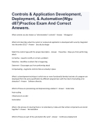 WGU D487 Study guides Solved Correctly Package Deal 2024\2025  Updated!!