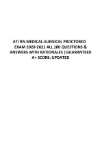 MEDICAL SURGICAL TEST