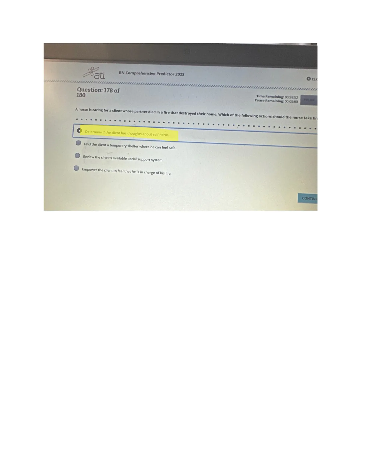 ATI RN comprehensive predictor exam 2023 / ngn