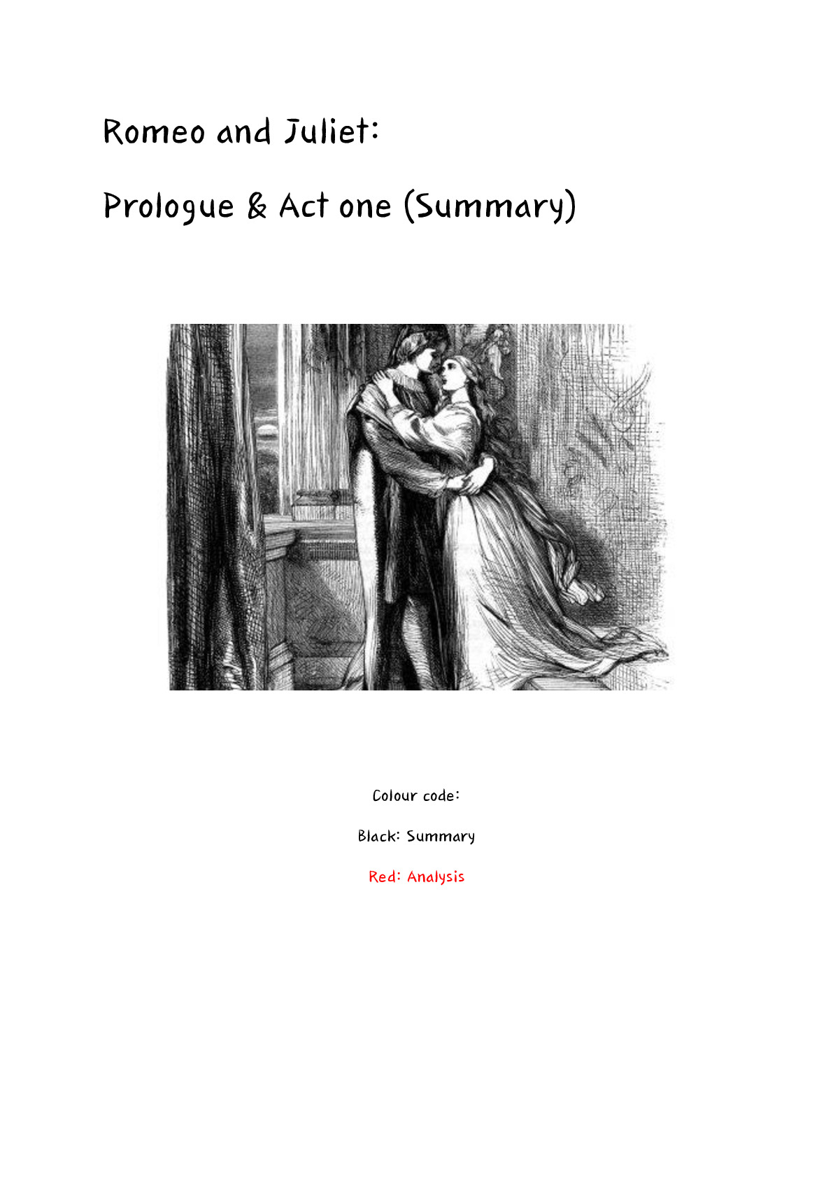 Romeo And Juliet Summary Romeo and Juliet Symbols - DocMerit