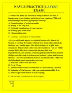 NAVLE PRACTICE EXAM QUESTIONS AND ANSWERS 2025 - DocMerit