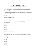 AESC 2050 EXAM 2 QUESTIONS AND ANSWERS 2026