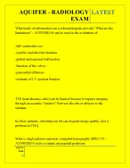AQUIFER RADIOLOGY EXAM QUESTIONS AND ANSWERS 2026