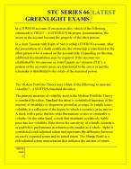 STC SERIES 66 GREENLIGHT EXAMS QUESTIONS AND ANSWERS 2026